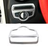 For Mercedes Benz C GLC Class W205 X253 Head Light Lamp Headlight Switch Button Decoration Cover Frame Decorative Trim