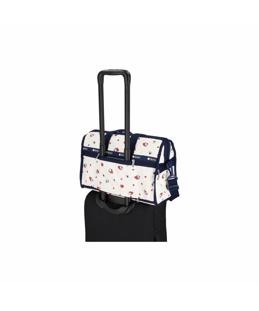 Lesportsac Hello Kitty Heart To Heart Deluxe Medium Weekender [4318.Hf61]