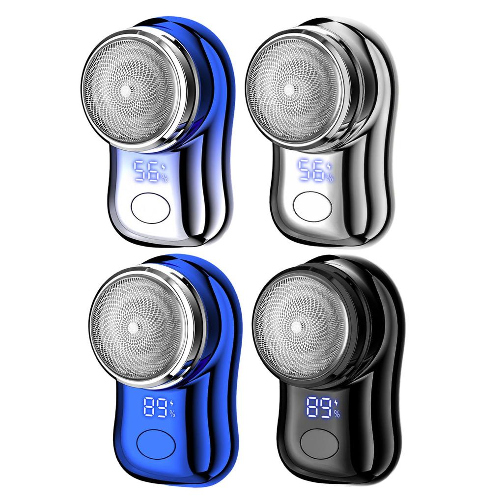 Мини-бритва для мужчин, электрическая бритва с моющейся головкой для кемпинга, путешествий на открытом воздухе