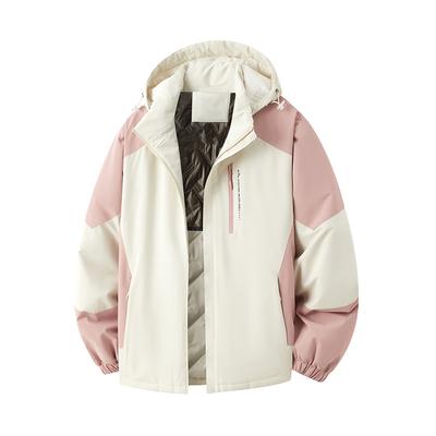 Зимняя уличная куртка из графена для бега, мужская и женская секция, ветрозащитная, водонепроницаемая и грязеотталкивающая одежда для походов, парная хлопковая одежда