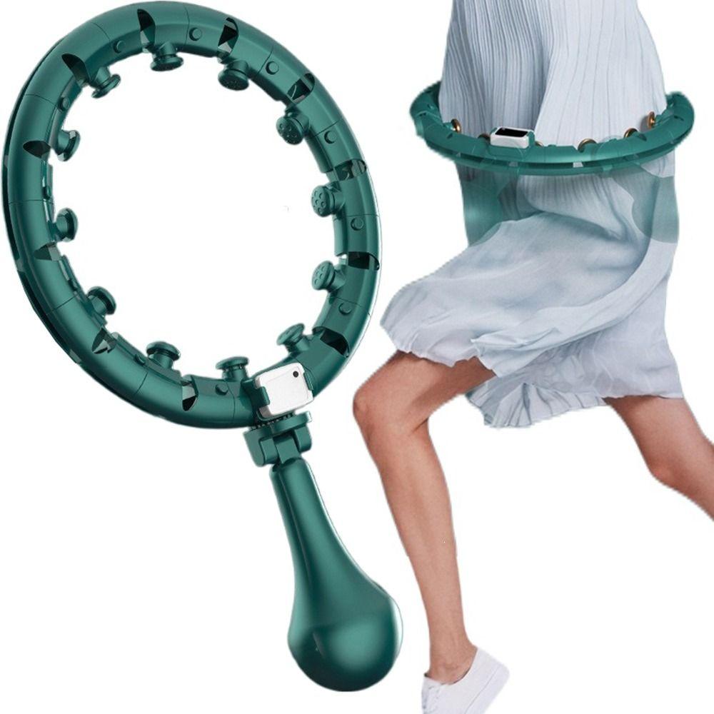 Регулируемое тонкое спортивное кольцо для талии, съемное, для похудения, фитнес-круг, потеря веса