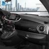 Наклейка из настоящего сухого твердого углеродного волокна для Abarth 595 695 595C 695C/Fiat 500 500C 2016-2025 LHD Автомобильная декоративная панель на приборную панель для пассажира
