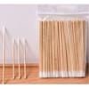 1 Bag Wood Cotton Buds Tips Disposable Micro Cotton Swabs Makeup Ears Cleaning Sticks Cosmetic Nails Eyelash Extension Tools