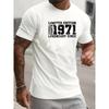 " LIMITED 1971 EDITION" Letters Print Casual Crew Neck Short Sleeve Tops Men Women Quick-drying Comfy Casual Summer Kid T-Shirt