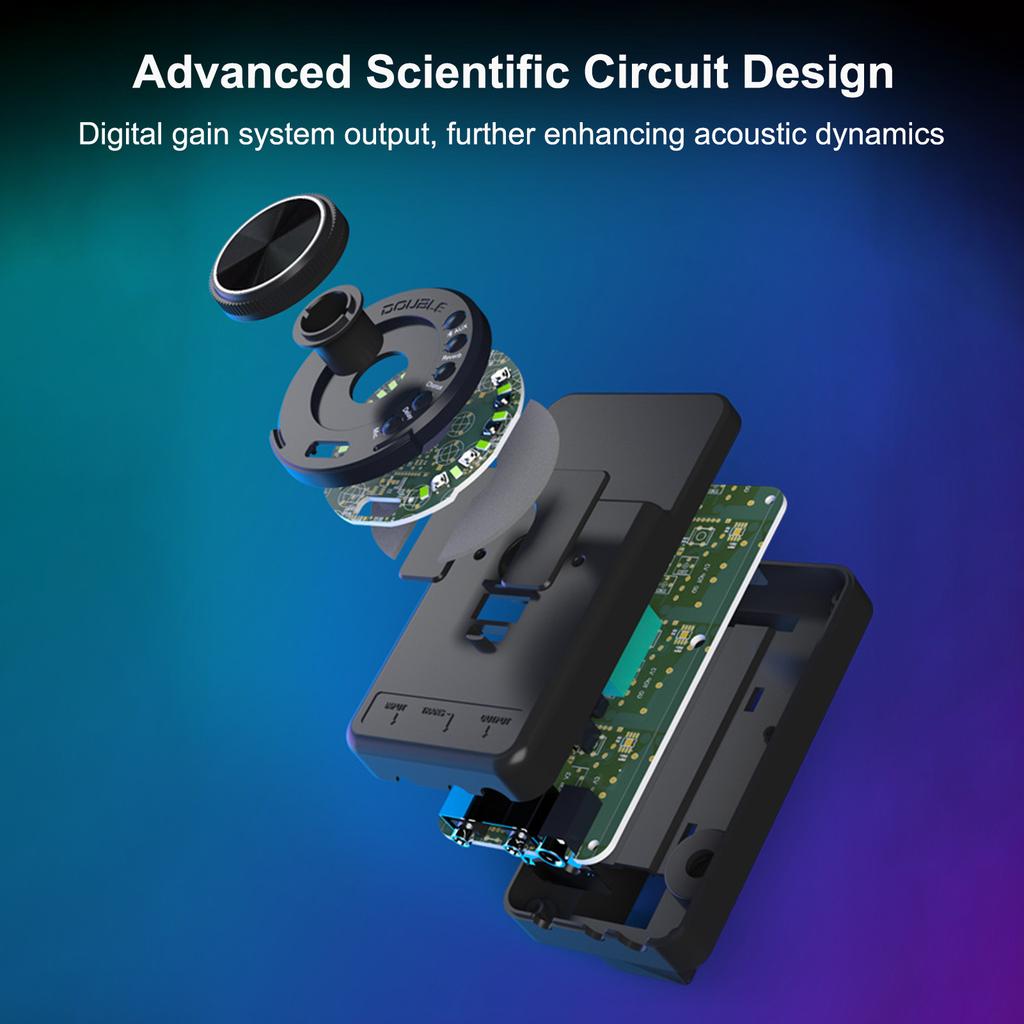 DOUBLE OS1 Resonance Pickup Onboard Preamp SFT Same Frequency Trans Guitar Preamplifier System