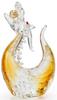 ADERIA (ADERIA) Ornament, Iki Kobo X ADERIA, Zuiten Yellow Dragon [GlassDragonGlass CaseHandmade], Made In Japan, Gift Boxed, New Year's Decoration,