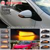 Динамический светодиодный указатель поворота в боковом зеркале для Toyota Corolla Camry Prius Vios Yaris Venza Avalon Altis 2014-2017