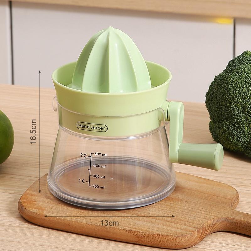 2-Way Rotating Manual Orange Juicer Squeezer for Lemon, Lime, and Citrus, Hand Press Juice Extractor with Dual-Direction Handle