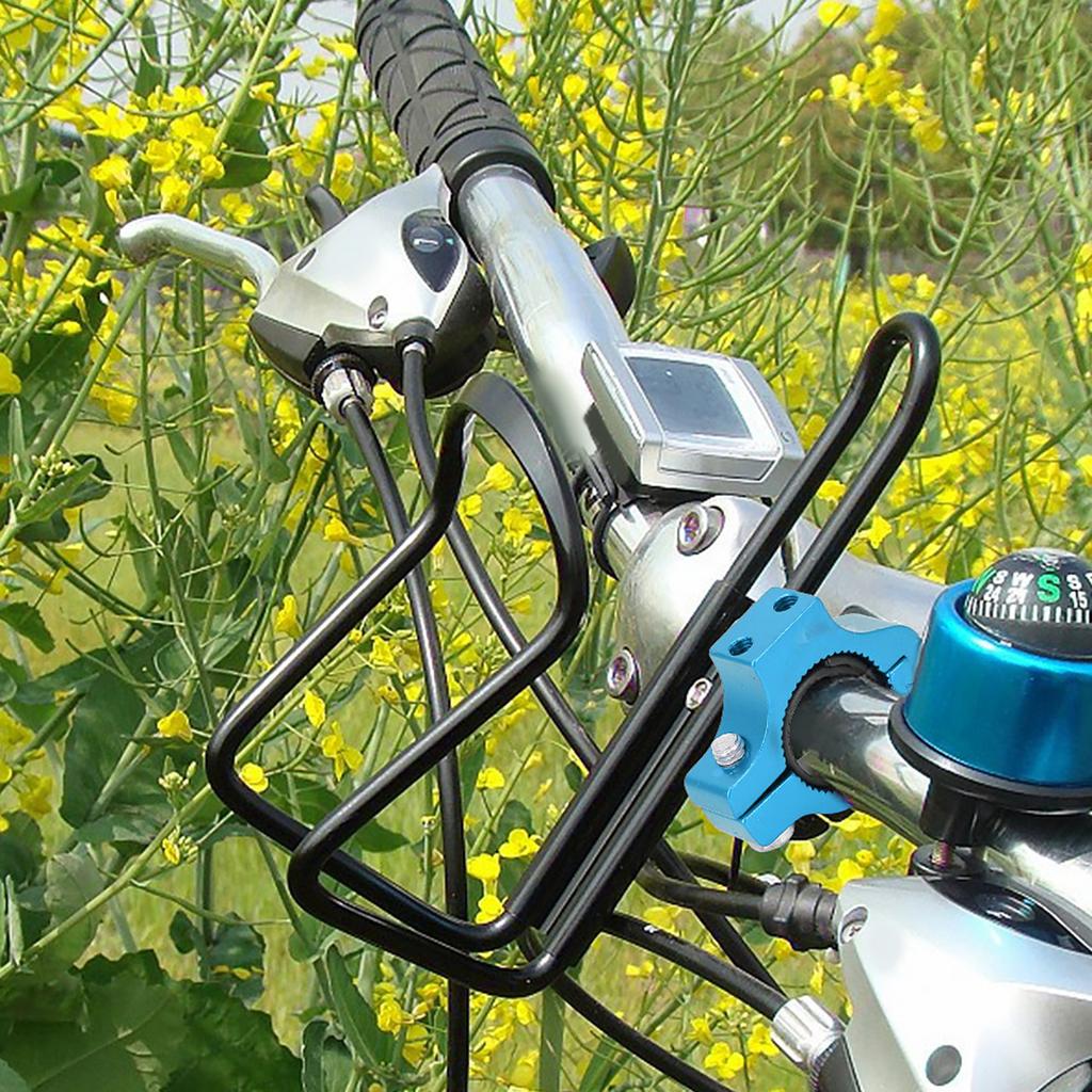 Велосипедный держатель для стакана Велосипедный держатель для бутылки для напитков с креплением на руль мотоцикла(синий)