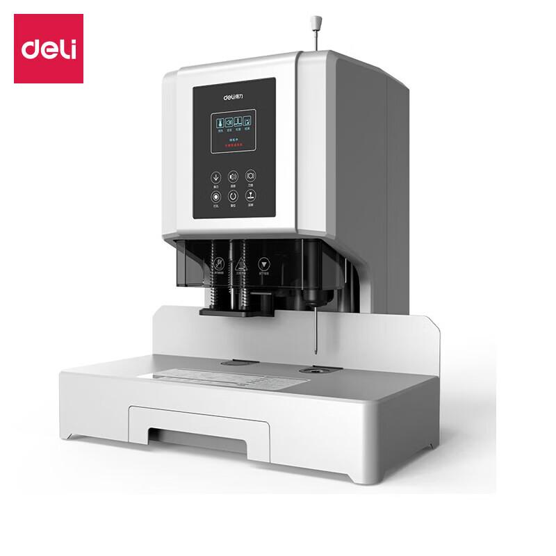 Deli Financial Binding Machine CN plug (adapter included)