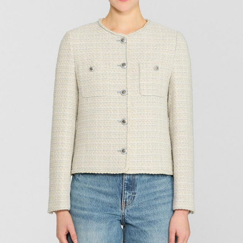 She S miSS Твидовый пиджак с косой линией Swwjkp12080 Ll