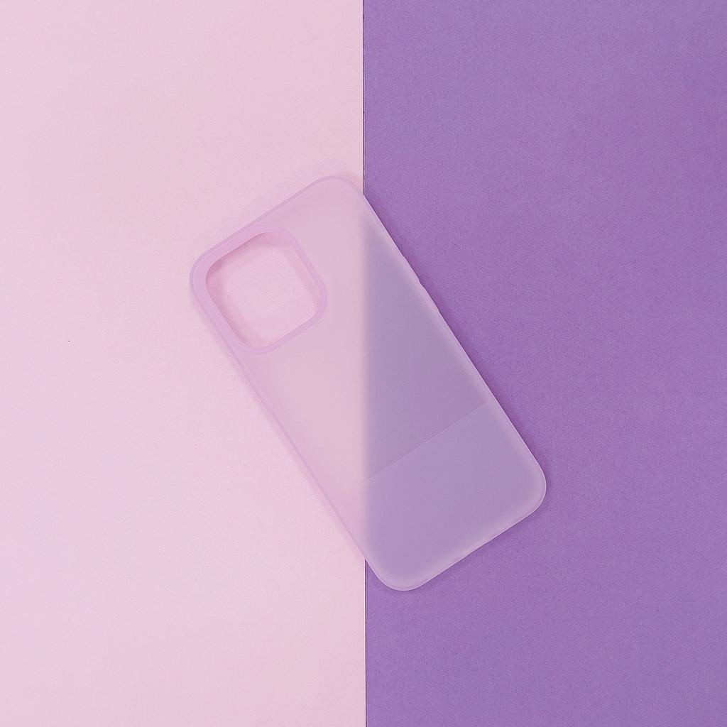 Kingxbar Plain Series Case Cover For Iphone 13 Pro Max Silicone Cover Purple