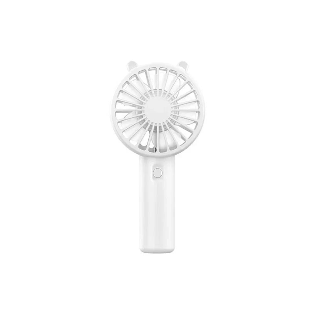 2025 Handheld Fan Portable USB Rechargeable Fans Desk with Base Small Makeup Eyelash Cooler Women Girls Outdoor Office Mini Fan