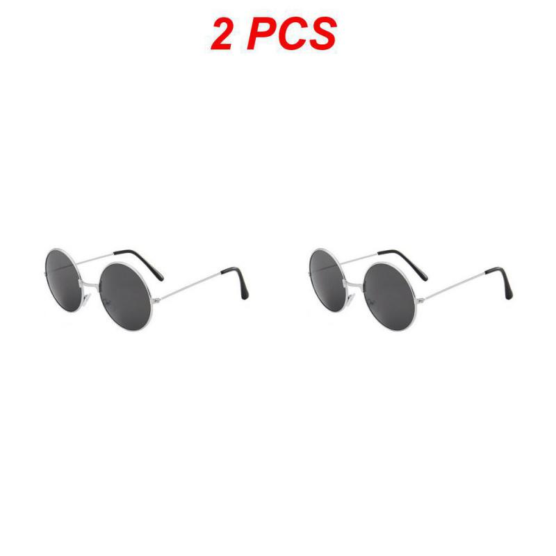 2/4/6PCS Shades Vintage Tac Lens Material Retro Unisex Gafas Sol Mujer Mens And Womens Fishing Camping Goggles Personality