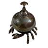 Brass Vintage Desk Bell  Crab Shape Bell, Antique Finish, Loud and Clear, Call Ringing Bell for Home, Office, Reception, Counter, Hospital