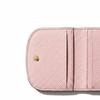 Longchamp Épure металлические аксессуары золотого цвета держатель для карт из коровьей кожи женский розовый 30047HYZM68