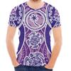 Round Neck T-Shirt Polynesian Turtle Chuk Summer Pullover Short Sleeve