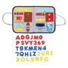 Activity Sensory Board Portable Zip Button Basic Skills Foldable Sensory Board with Carry Handle