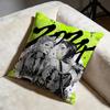 Trendy KKoga Mitsukied Cushion Cover Soft Decorative Pillow Case Suitable for Bedroom Sofa Car Travel Use