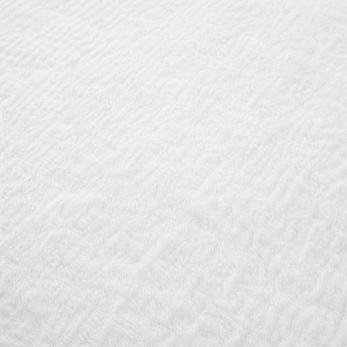 Tapis - THE DECO FACTORY - SIBERIE - Rond - Blanc - 120x120 cm