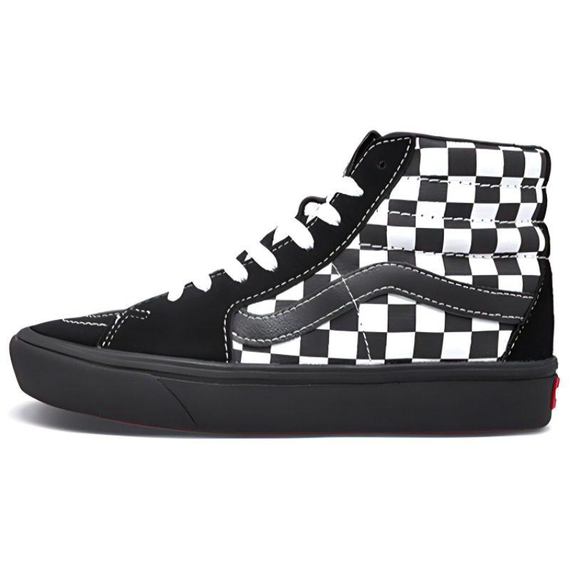 Sk8 Vans-Hi ComfyCush 'Смешанные материалы - Черная клетка' VN0A3WMB17Q