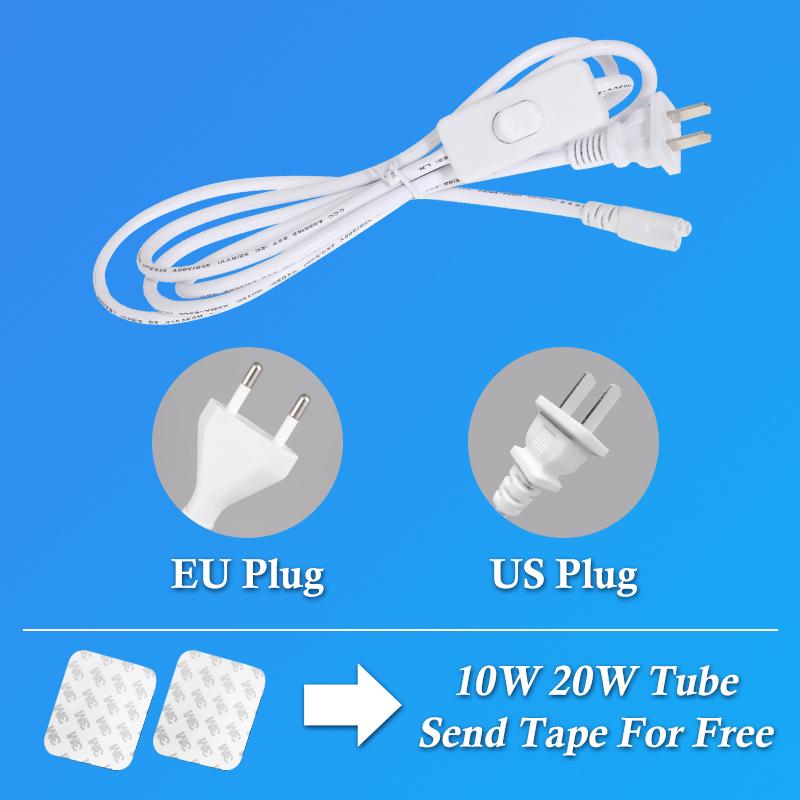 Led Lights A85-220V Under Cabinet Lights For Kitchen 10w 20w Led Tube Bar For Home Bedroom Closets Kitchen Cupboard Indoor Lamps