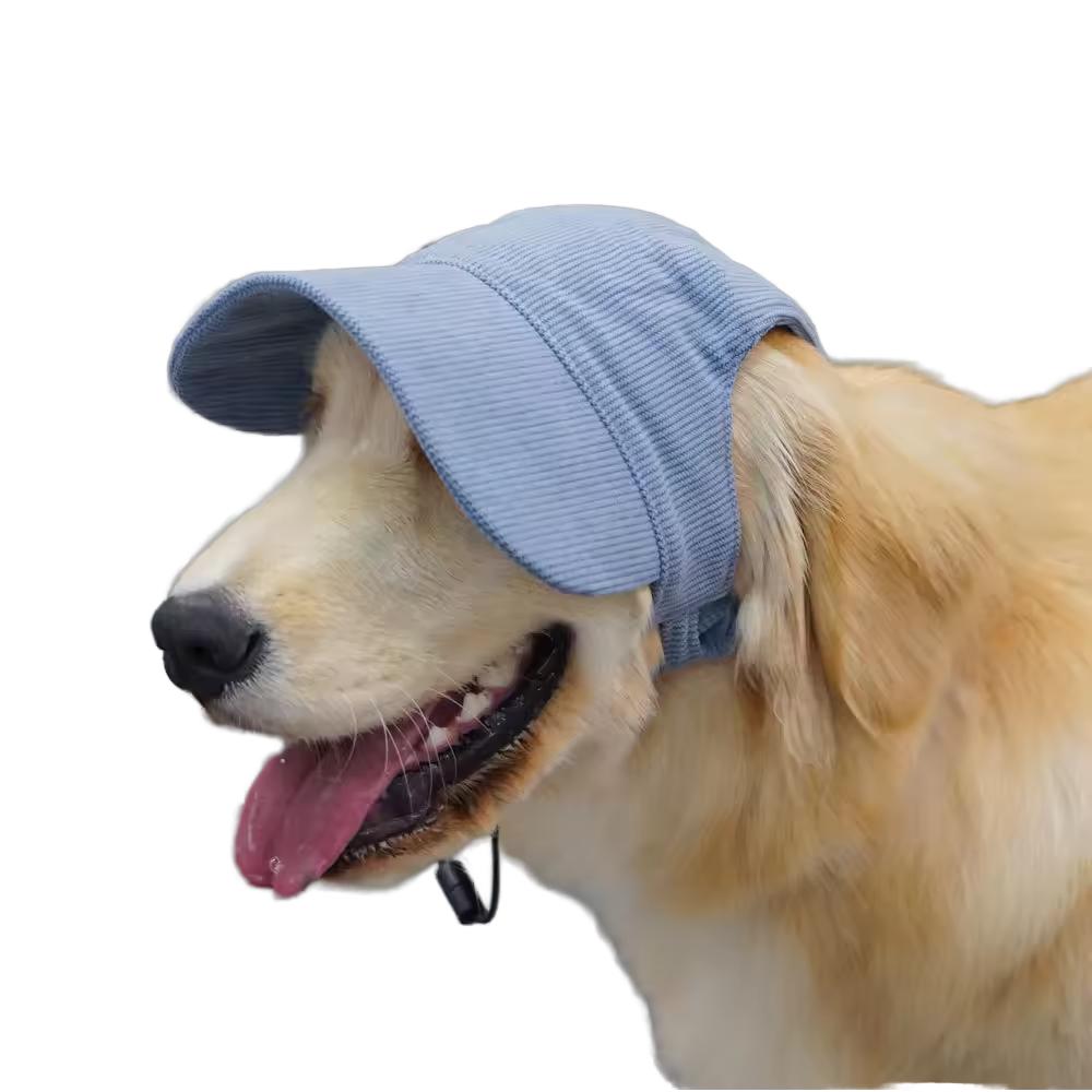 Hot Sale Adjustable Dog Sun Visor Hat Soft Anti-UV Cute Fashion Headwear Breathable Outdoor Sun Cap for Pet Dogs