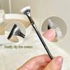 Eyelash Brush No Shedding Easy To Clean Soft Dense Bristles Curling Eyelash Flat Head Folded Fan-shaped Lashes Extension Brush Makeup Tools