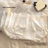 Женские весенне-осенние 7A антибактериальные бесшовные эластичные трусы-слипы со средней посадкой