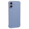 For iPhone 16 Frameless Case Hard PC Slim Minimalist Phone Cover Skin-Touch