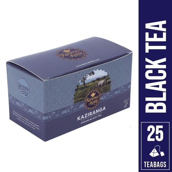 Karma Kettle Черный чай Kaziranga Antioxidants Assam 25 пакетиков-пирамидок