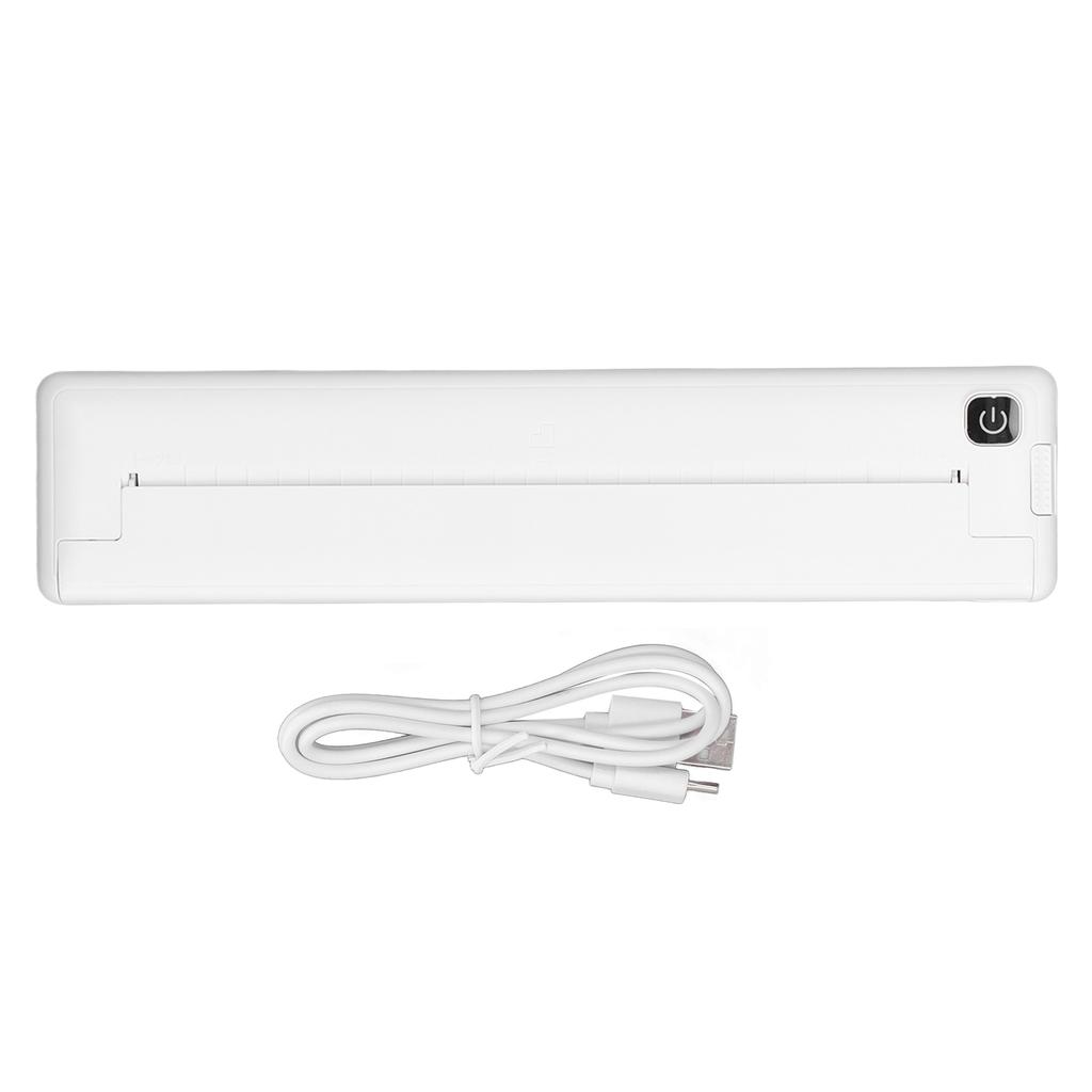 Термопринтер A4, 200 точек на дюйм, мини-портативный Bluetooth, перезаряжаемый бесчернильный термопринтер для школьного офиса