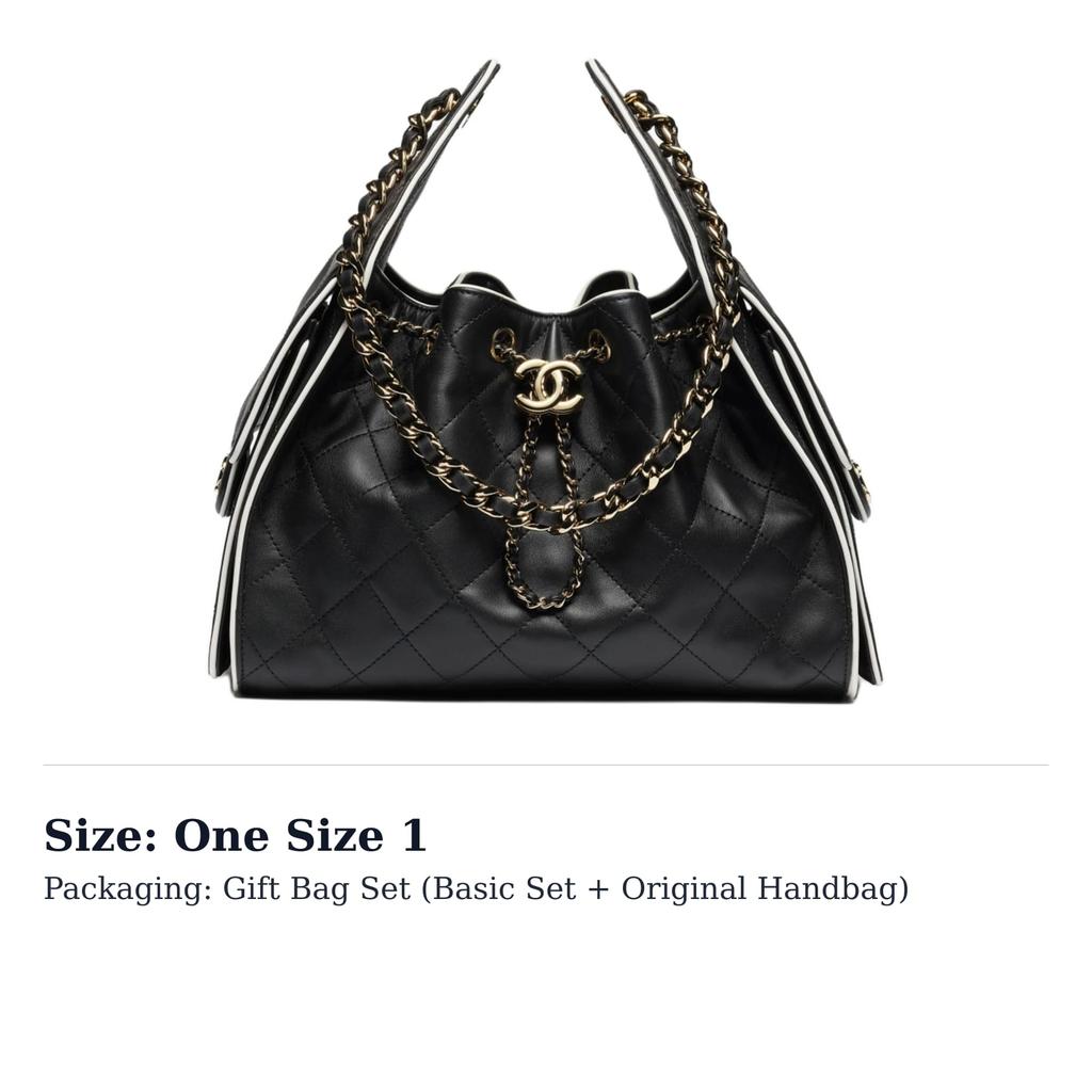 Chanel Женская маленькая черная сумка через плечо из телячьей кожи AS5293-B24123-U9622