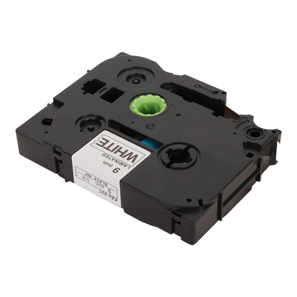 Label Maker Tape 9mm Black On White Label Label Print Paper for LM210D LP420 LM500TS Label Printer 2