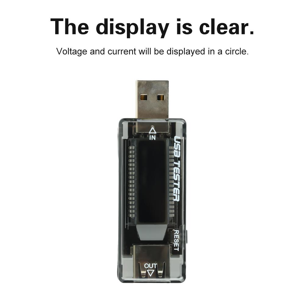 4-30V USB Voltage Current Meters Capacity Battery Tester Volt Current Voltage Doctor Charger Capacity Tester Meter Power Bank