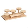 Wood Display Riser Rack Showcase Tabletop Decoration Collectibles Shelf