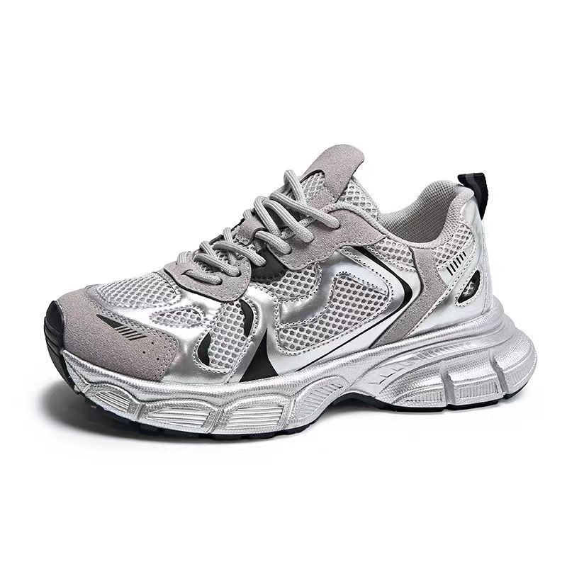 Platform Dad Shoes Women's Spring New Breathable Versatile Casual Shoes Ins Trendy Heightened Sneakers