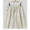 Playboy Men's Premium 100% Linen Casual Summer Shorts