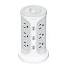 Household High Power Vertical Socket Office Multiple Ports Socket Board Portable Tower Extenders With USB Ports