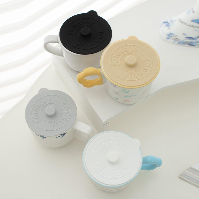 1 X силиконовые крышки для чашек, стеклянная крышка для напитков, антипылевая кофейная кружка, универсальная