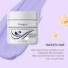 Purple Toning Hair Mask Neutralize Yellow Keratin Deep Conditioner for Blonde Silver Highlighted Hair Color Correcting Treatment