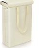 45L Thin Laundry Basket With Cover Narrow Hand Fine Hand Dirty Laundry Basket Bedroom Kindergarten Whole Basket Storage Bag