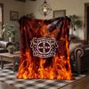 Bayer Leverkusen Football Print Flannel Blanket Soft Warm Sofa Bed Throw Blanket For Home Office Bedroom