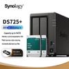 Synology DS725+ Двухъядерный NAS-сервер с 2 отсеками
