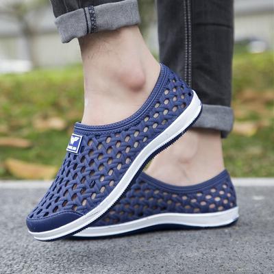 Женские летние сандалии для работы, водные туфли, противоскользящие, дышащие, с пластиковым покрытием, обувь на плоской подошве, сандалии, бесплатная доставка, скидка по цене