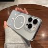 Подходит для Apple 16 Чехол для мобильного телефона Магнитный 14promax Акриловый 15 Прозрачный 13 Без пожелтения Iphone12