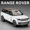 1:24 Land Rover Range Rover Defender Alloy Model Cullinan Diecast Car Toys Doors Opened Sound Light Vehices Kids Christmas Gifts
