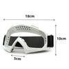 Motorcycle Goggles Motocross Glasses MTB ATV MX Off-road Goggles Mask Removable Lenses Windproof UV Protection Outdoor Cycling