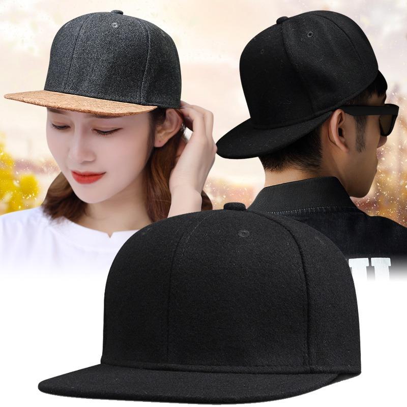 ZEXIN Осенне-зимняя кепка в стиле хип-хоп на открытом воздухе в Европе и США. Кепка с плоским краем для уличных танцев. Мужская и женская утолщенная плоская кепка. Бейсболка.