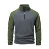 Men's Sweatshirt Loose Solid Color Outdoor Warm Breathable T-Shirt Top